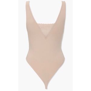 Lace-Trim Lingerie Bodysuit
